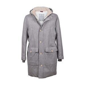 Brunello Cucinelli Multicolor Wool Full-Length Men's Jacket